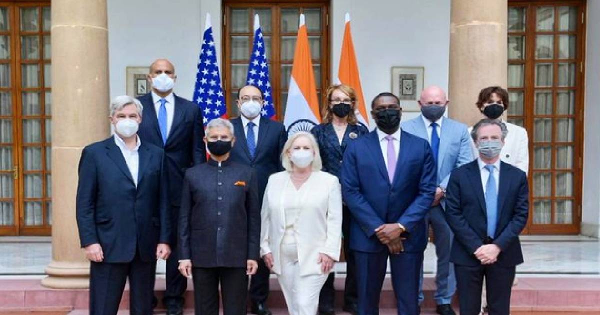 Jaishankar hosts US Congressional delegation